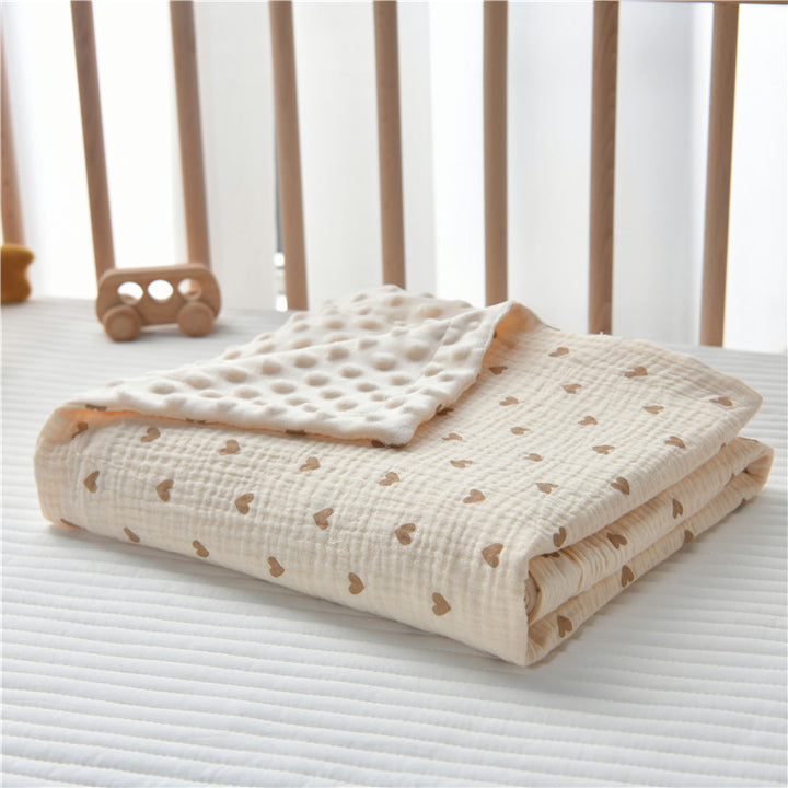 Plush Quilted Double-Sided Baby Blanket Stornfield