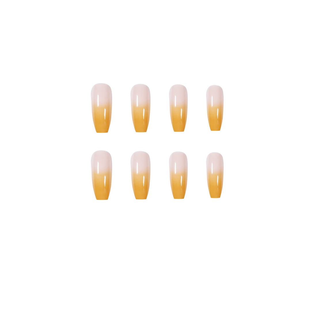 Artificial nail extensions in elegant ombre style Stornfield