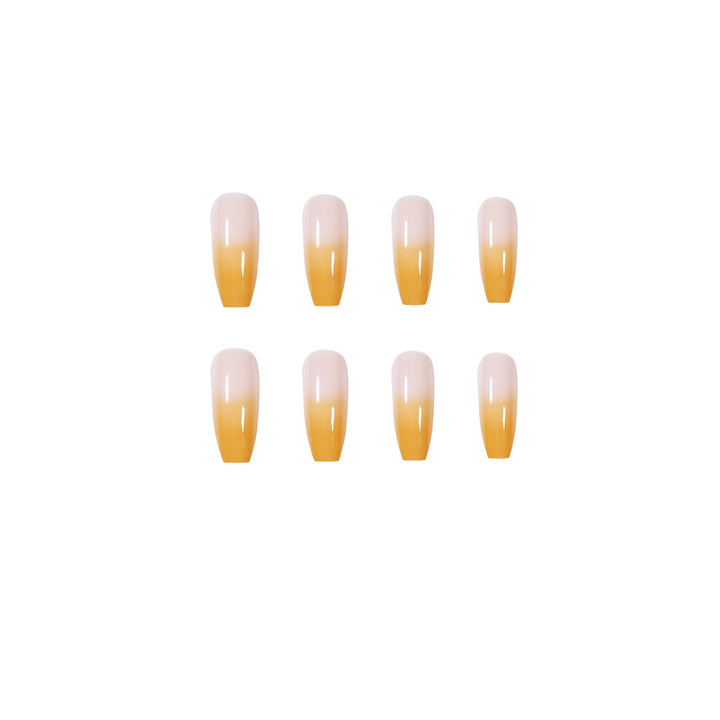Artificial nail extensions in elegant ombre style Stornfield
