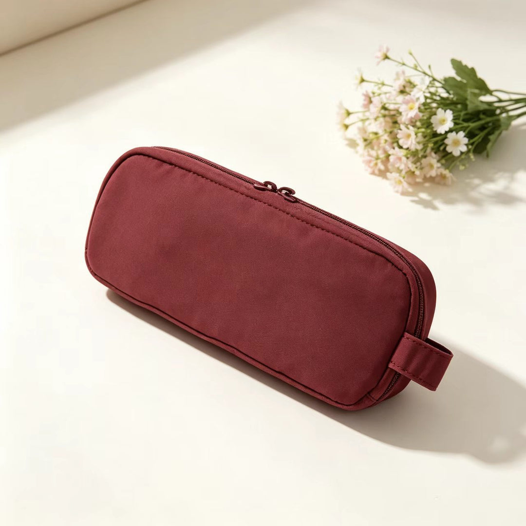 Slim Zippered Pencil Case
