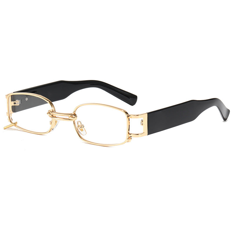 Women fashion rectangular sunglasses with exclusive metal frame Stornfield