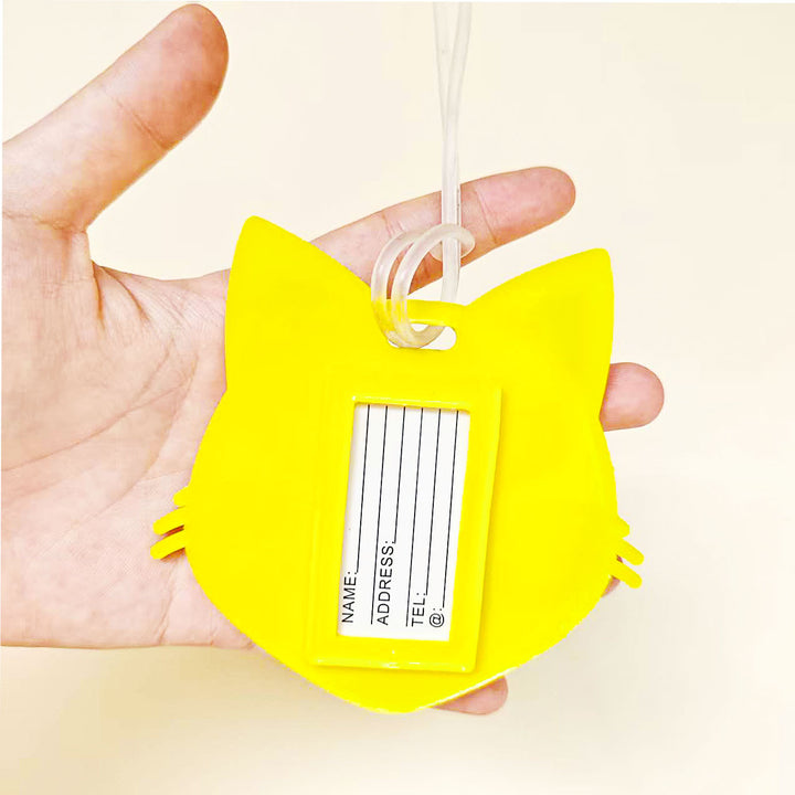 Unisex Luggage Tag in Emoji Design Bowlift