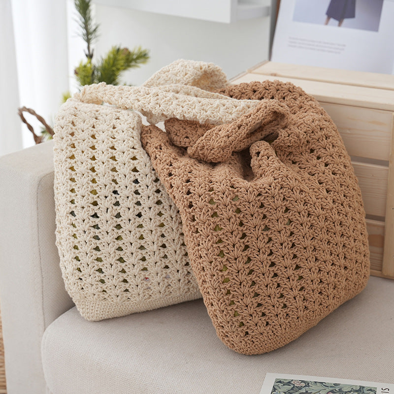 Handcrafted Net Shoulder Bag Stornfield