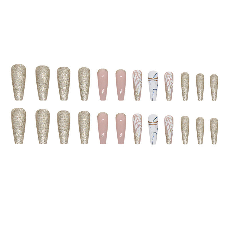 Decorative Glitter Nail Tips Stornfield
