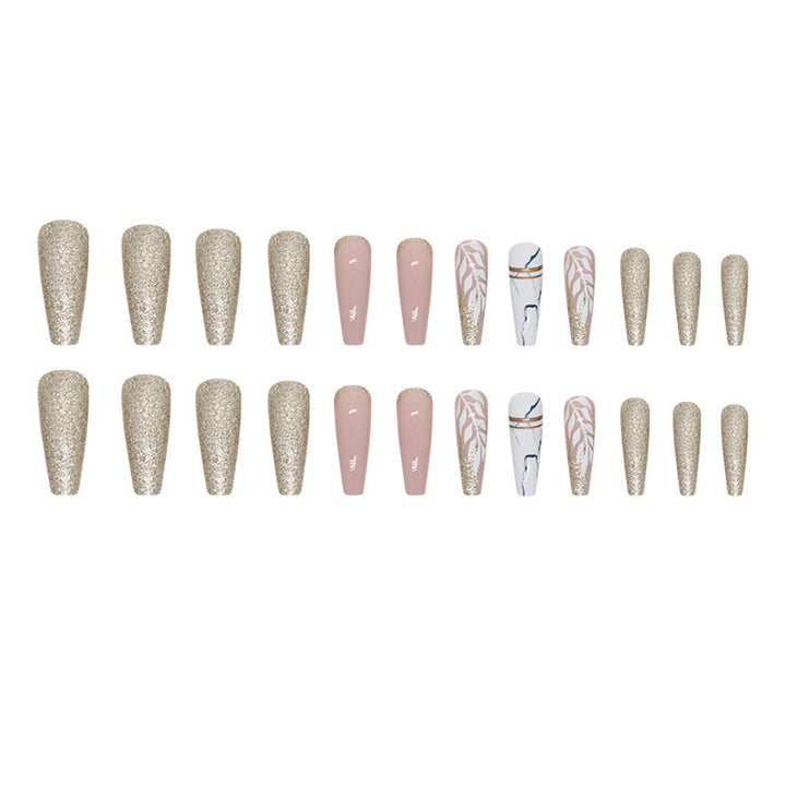 Decorative Glitter Nail Tips Stornfield