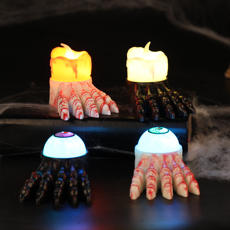 Creepy Halloween Themed Decorative Hand Lamp