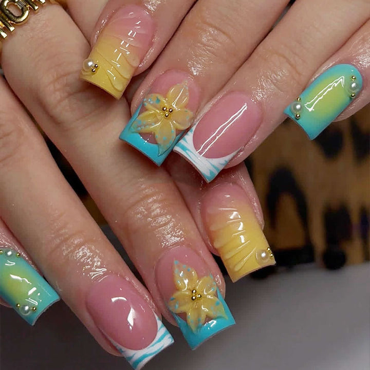 Artistic Press-On Nail Tips Stornfield