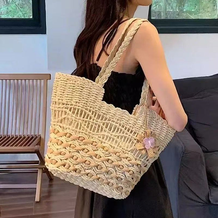 Braided Baste Beach Bag Stornfield