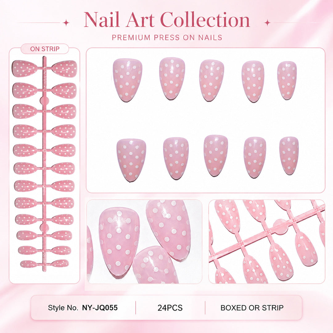 Artificial nails with dots Stornfield