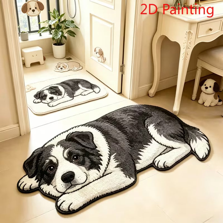 Cat-Themed Soft Area Rug