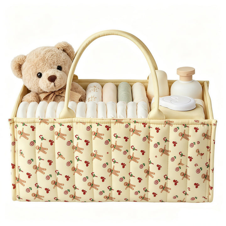 Versatile storage basket with compartments and charming animal motif Stornfield