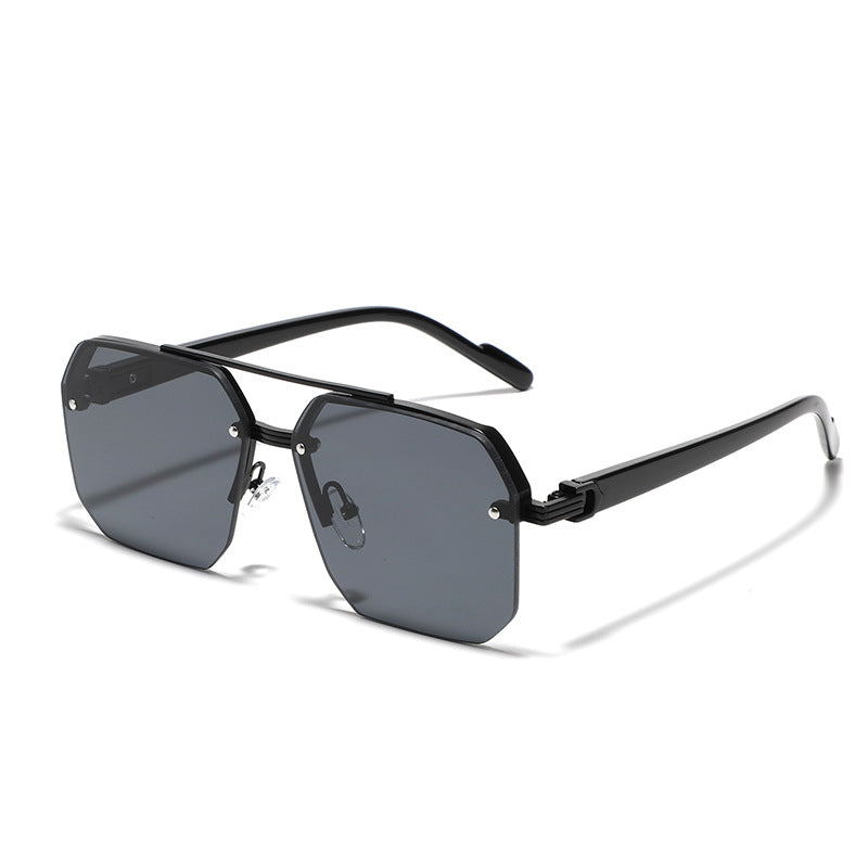 Ladies hexagonal sunglasses with elegant metal frame Stornfield