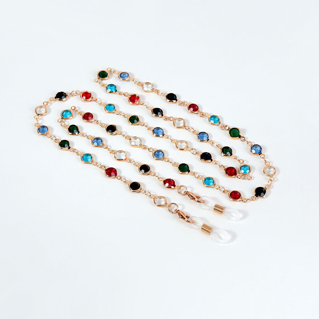 Decorative Gemstone Eyewear Chain Stornfield