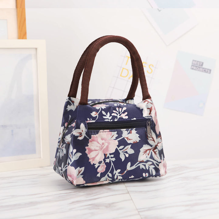 Floral Print Insulated Lunch Carrier Stornfield