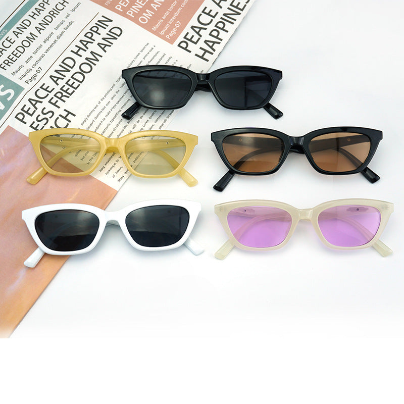 Women's Fashion Cat-Eye Sunglasses with Elegant Transparent Frame Stornfield