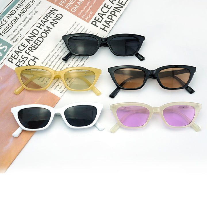 Women's Fashion Cat-Eye Sunglasses with Elegant Transparent Frame Stornfield