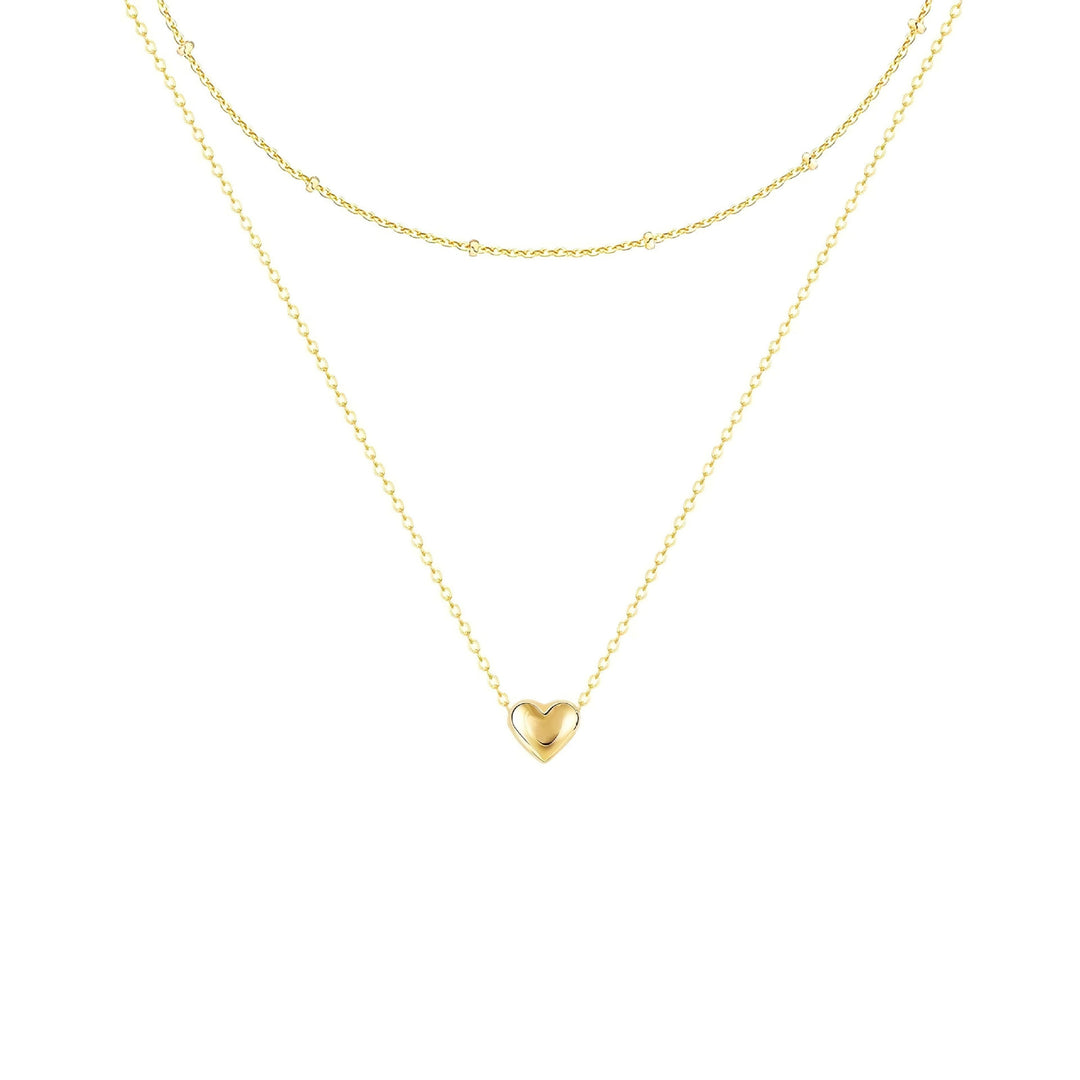 Heart Pendant Layered Necklace Stornfield