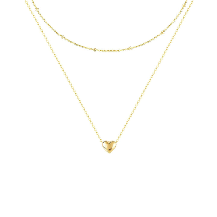 Heart Pendant Layered Necklace Stornfield