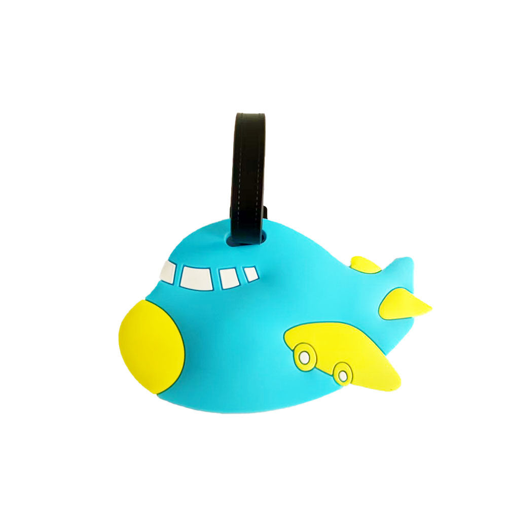 Unisex luggage tag in creative airplane design Bowlift