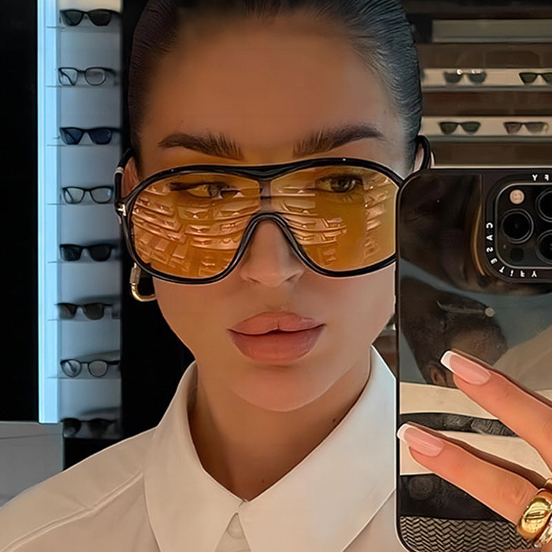 Women's fashionable oversized sunglasses with innovative design Stornfield