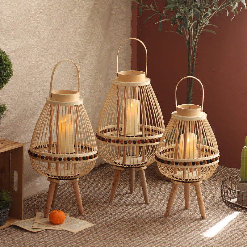 Handcrafted lantern made from natural materials Stornfield