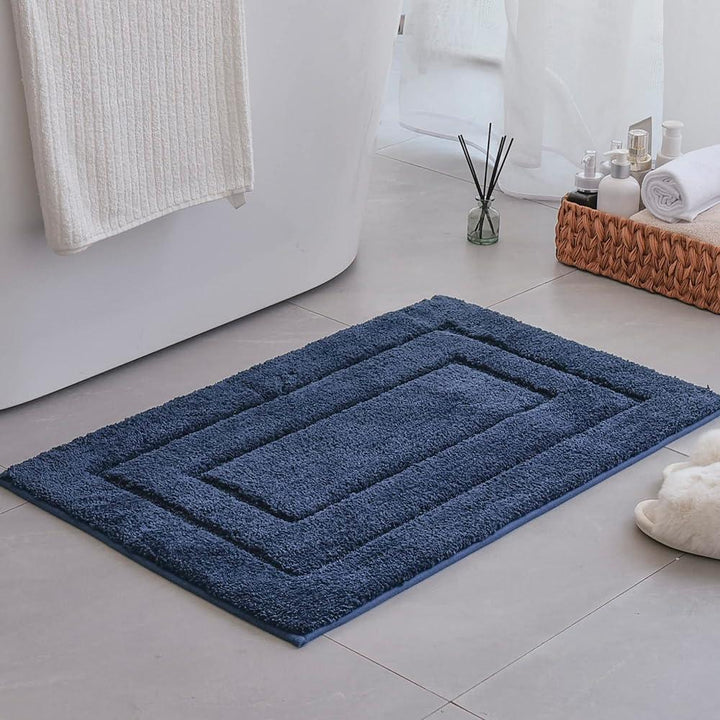 Soft Textured Rectangular Bath Mat