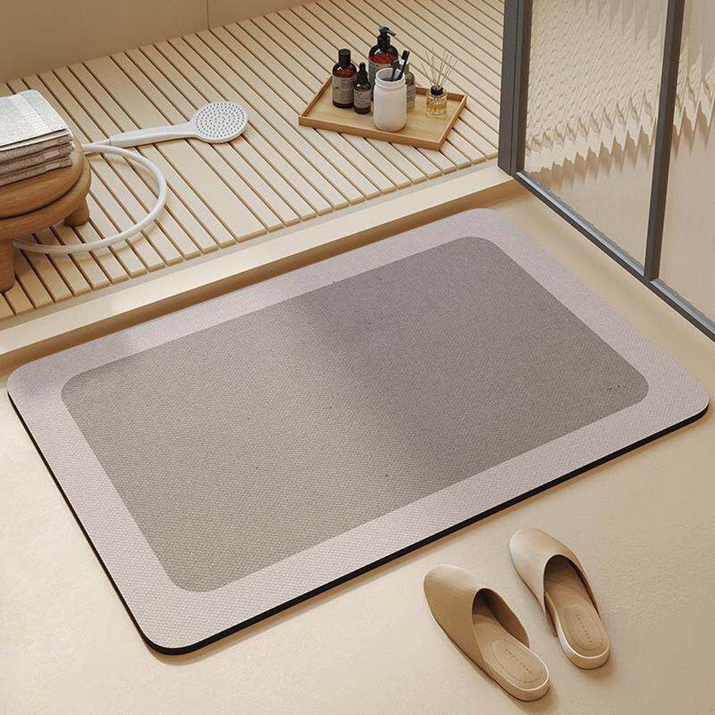 Decorative Oval Bath Mat