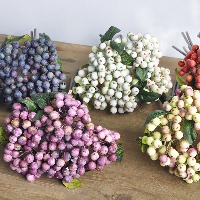 Decorative Berry Cluster Stem