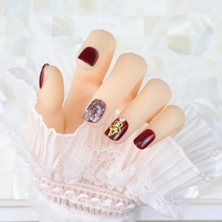 Glittery Decorative Press-On Nail Art Stornfield