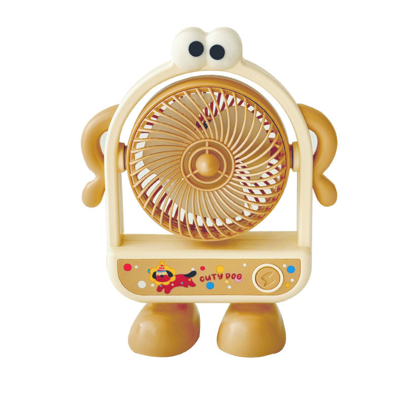 Unisex Portable Mini Stand Fan with Animal Design Stornfield