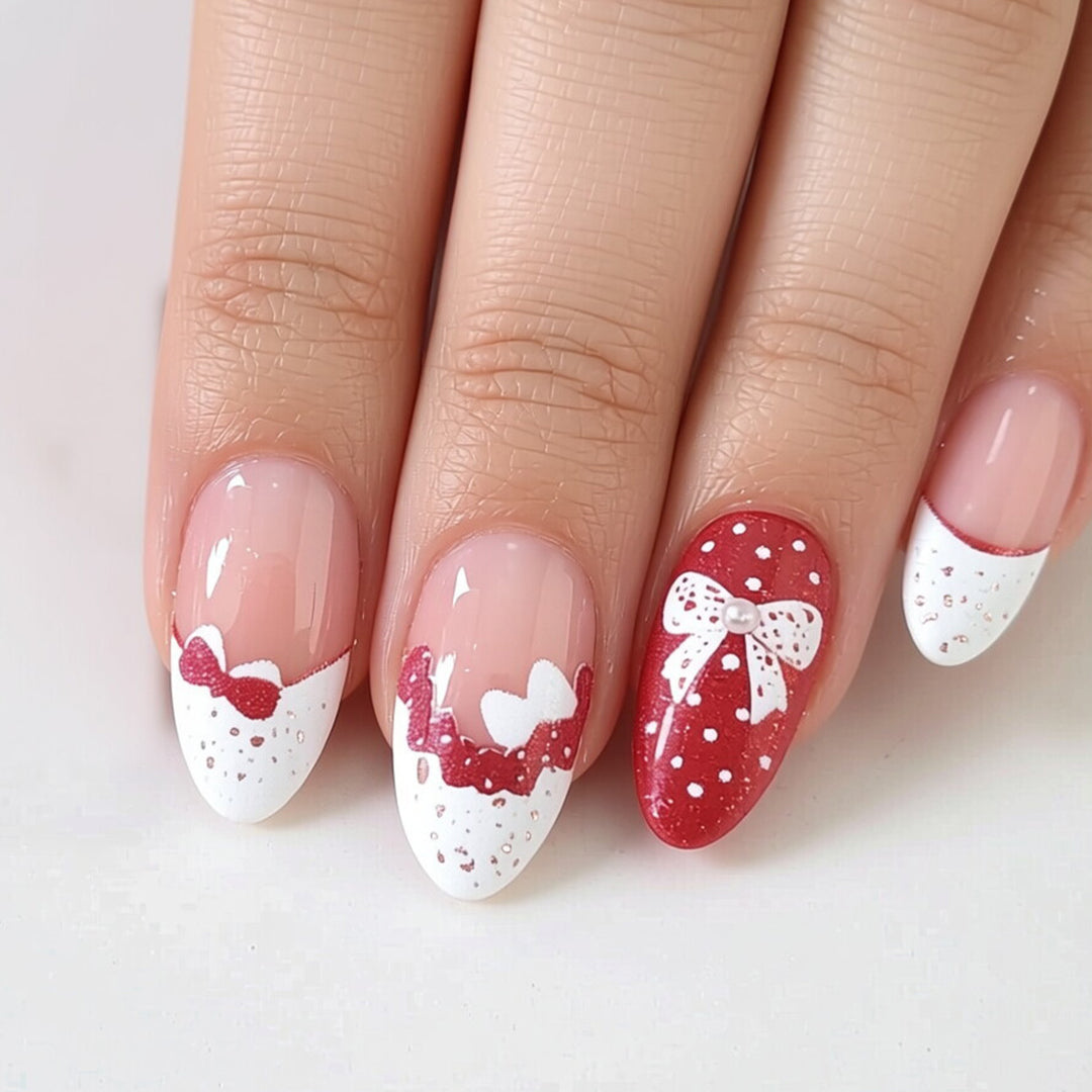 Decorative Holiday-Themed Press-On Nail Set Stornfield