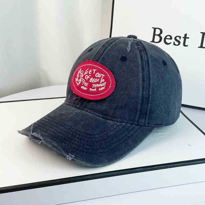 Women's Casual Distressed Cotton Baseball Cap Stornfield