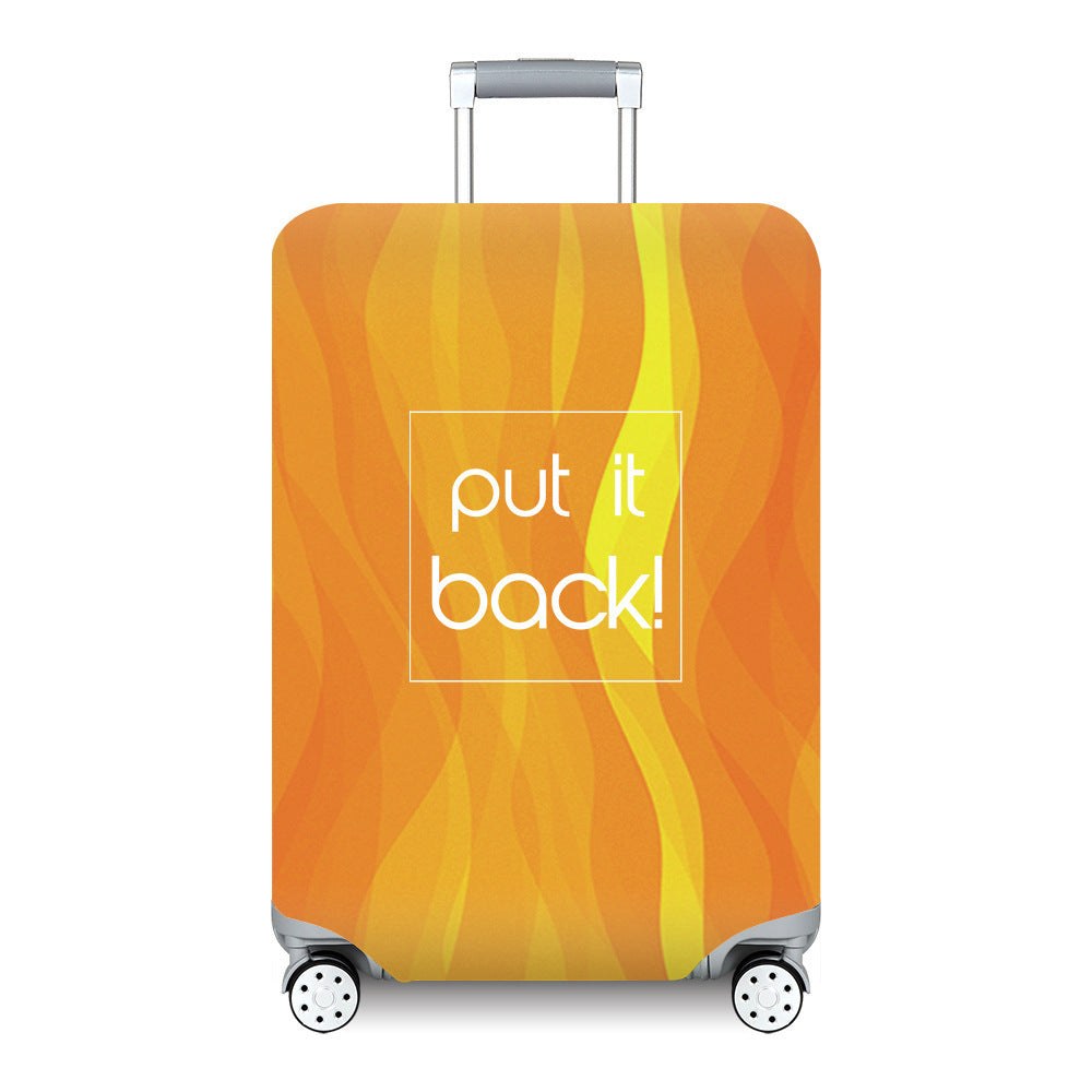 Women's Hard Shell Travel Suitcase with Custom Statement Design Stornfield