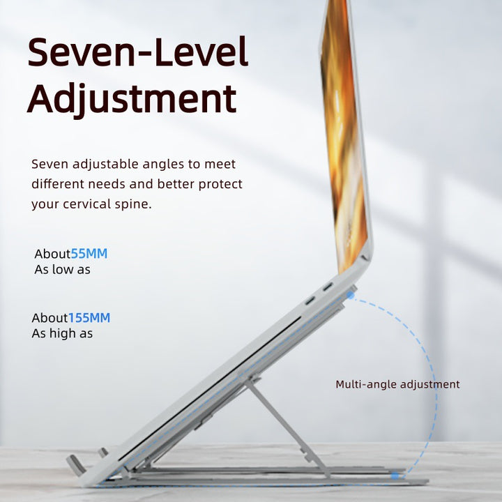 Unisex Ergonomic Laptop Holder with Adjustable Tilt Angle Stornfield