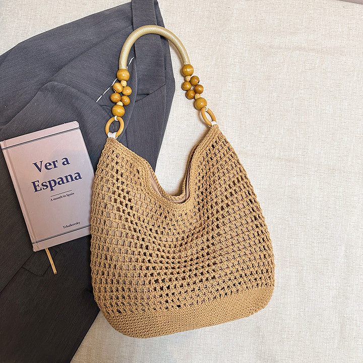 Bohemian Handcrafted Crochet Tote Bag