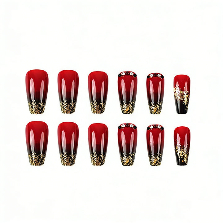 Luxury Glittery Acrylic Nail Art Stornfield