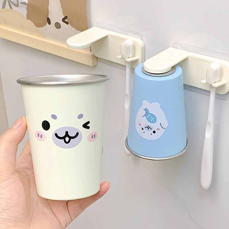 Wall cup holder with cute animal design Stornfield