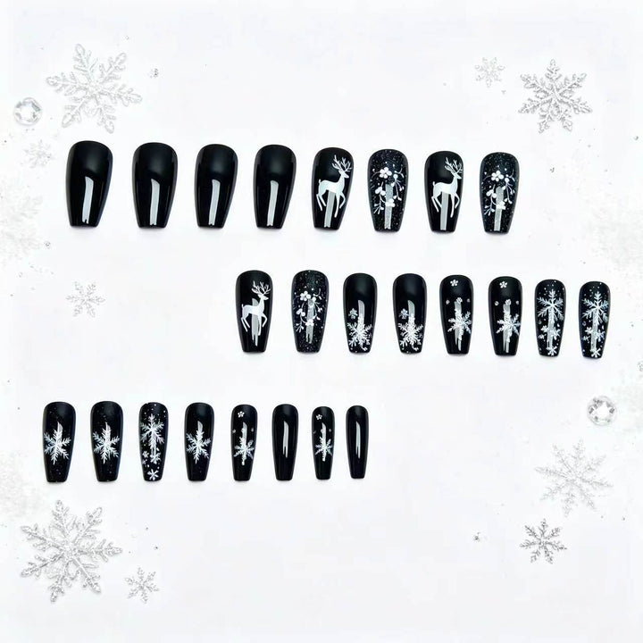 Winter-Themed 3D Nail Art Stornfield