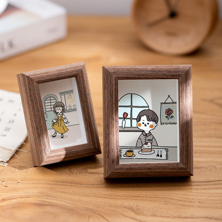 Artistic Character Illustration Display Frame