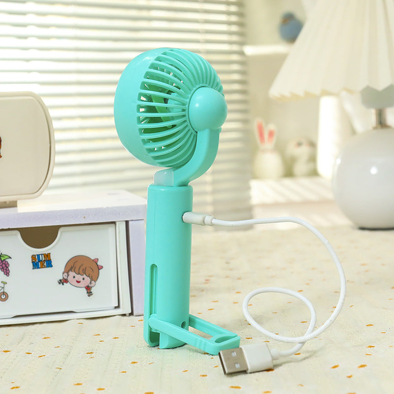 Women Portable USB Lamp Fan with Innovative Design Stornfield