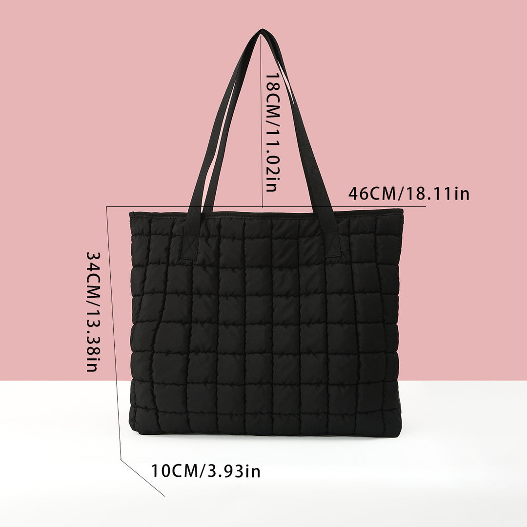 Fashionable shopping bag with padded design Stornfield