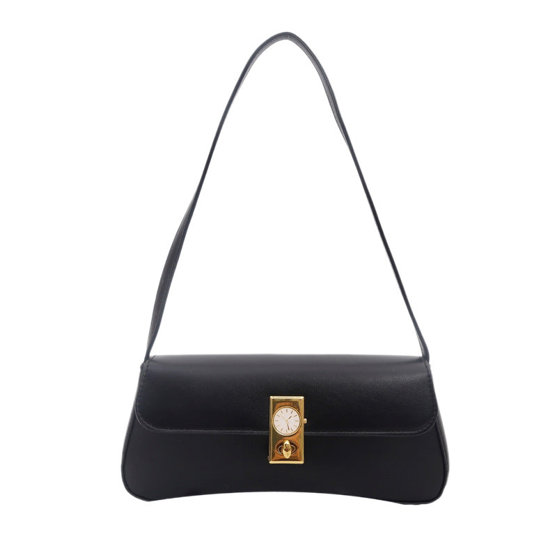 Vintage-Inspired Leather Crossbody Bag