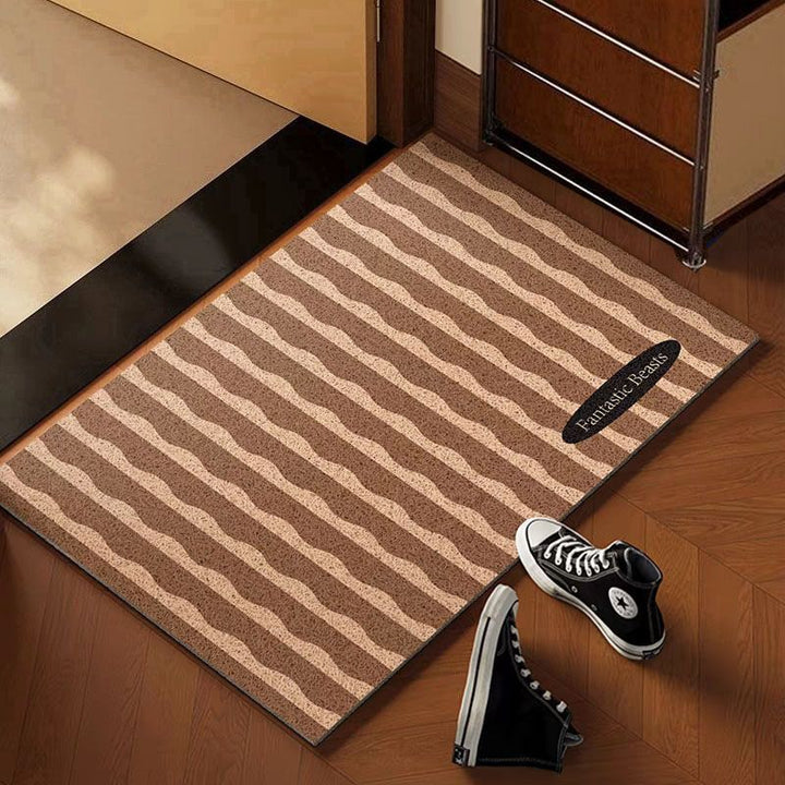 Decorative Striped Entrance Mat