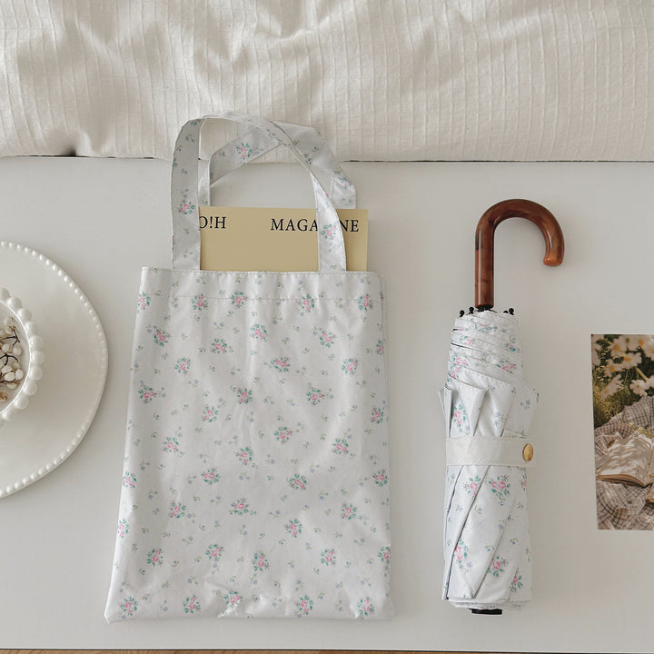 Women's Foldable Umbrella with Floral Pattern Stornfield