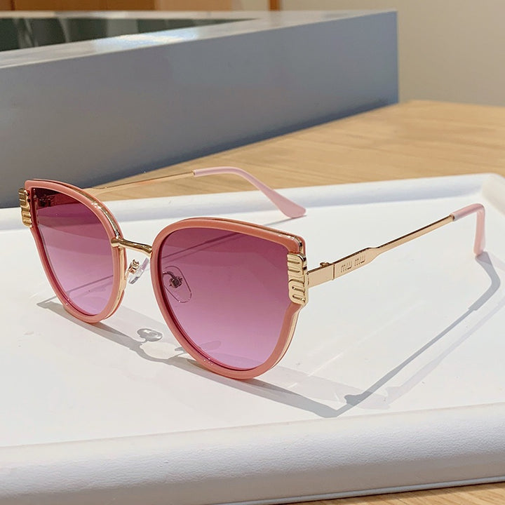 Women's Cat-Eye Sunglasses with Elegant Accentuated Lenses Stornfield