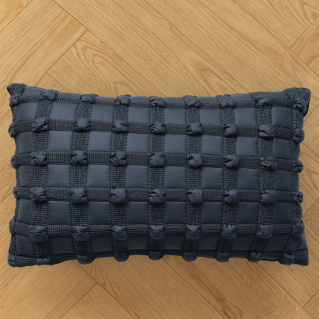 Structured decorative pillow