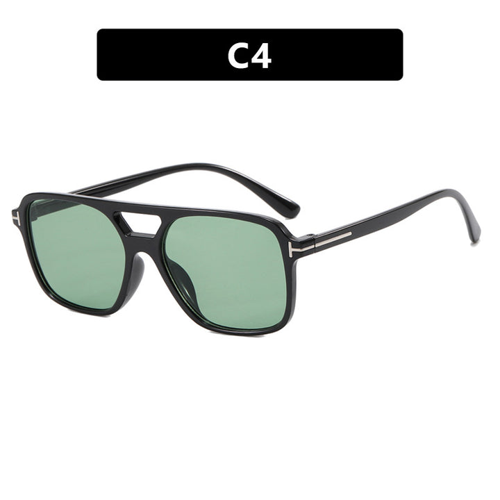Ladies elegant geometric sunglasses with stylish frame Stornfield
