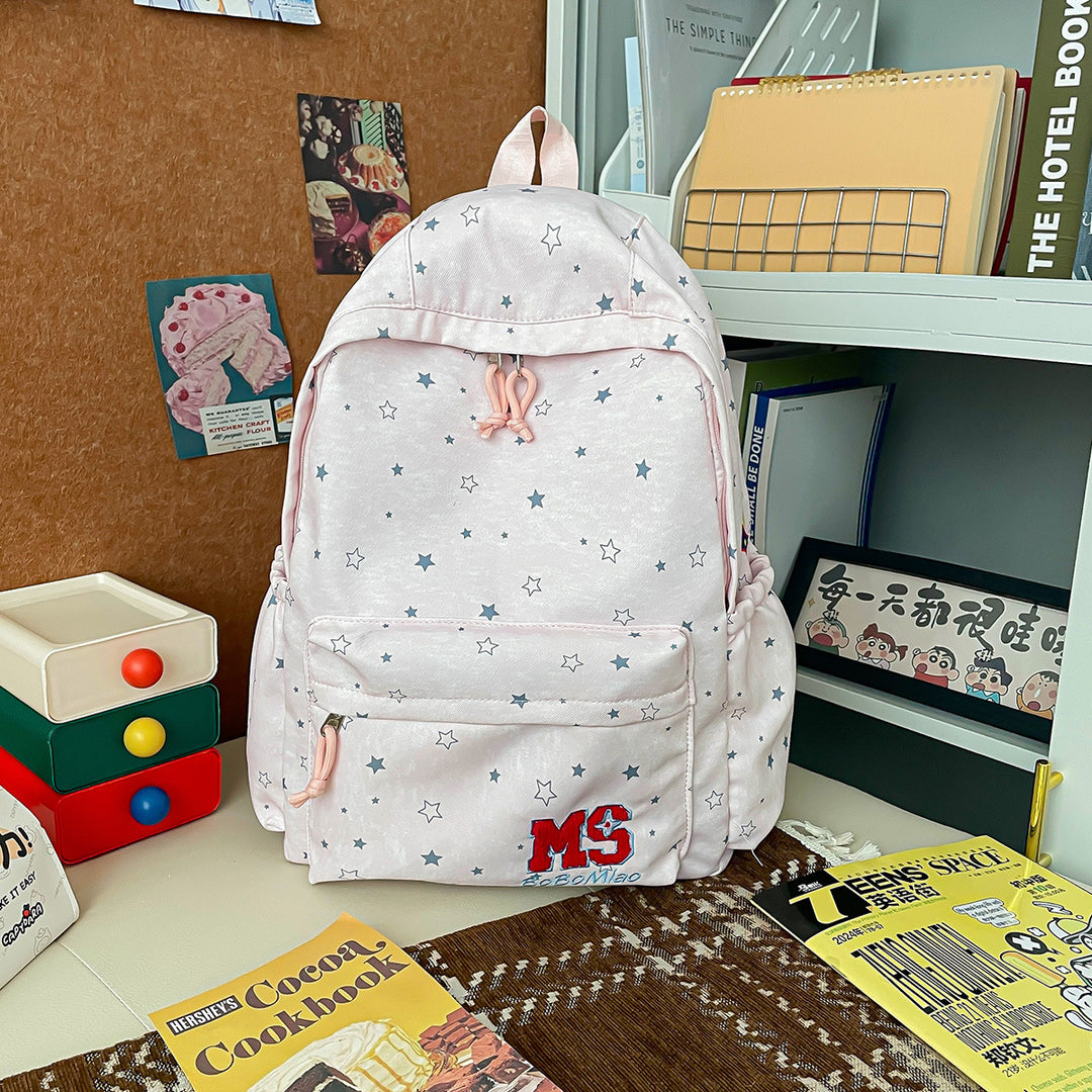 Star-Patterned Casual Backpack Stornfield 1791205609