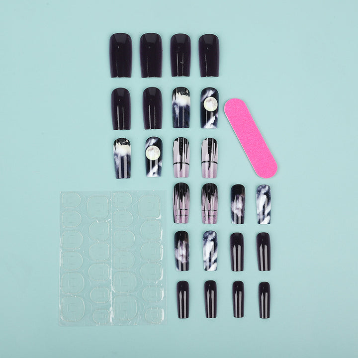 Set of artistic and decorative artificial nails Stornfield