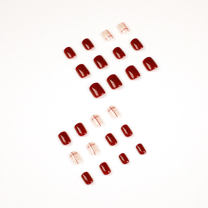 Artful Nail Extensions with Elegant Geometry Design Stornfield